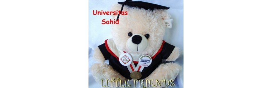 Boneka Wisuda Universitas Sahid